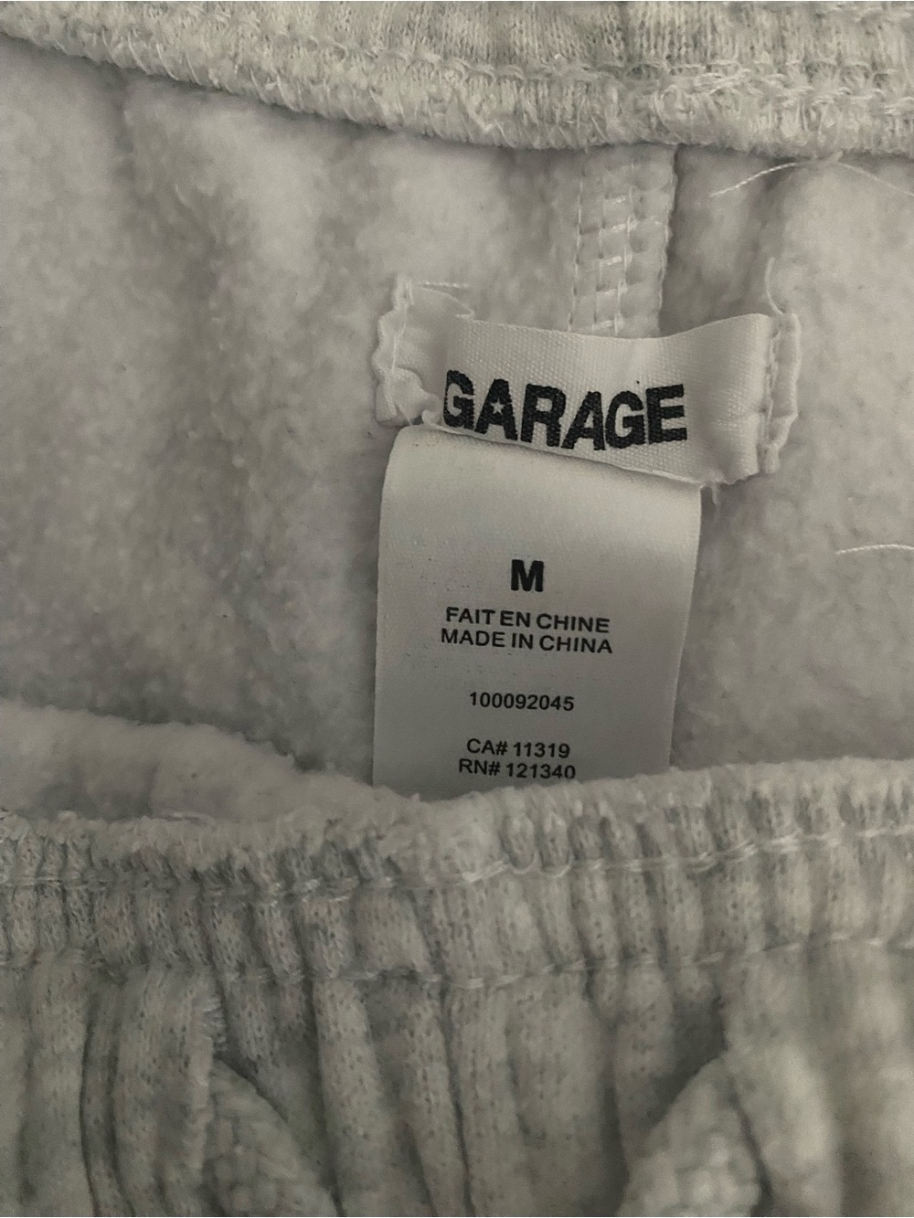Garage Ultra-fleece Barrel sweatpants - Picture 4 of 4